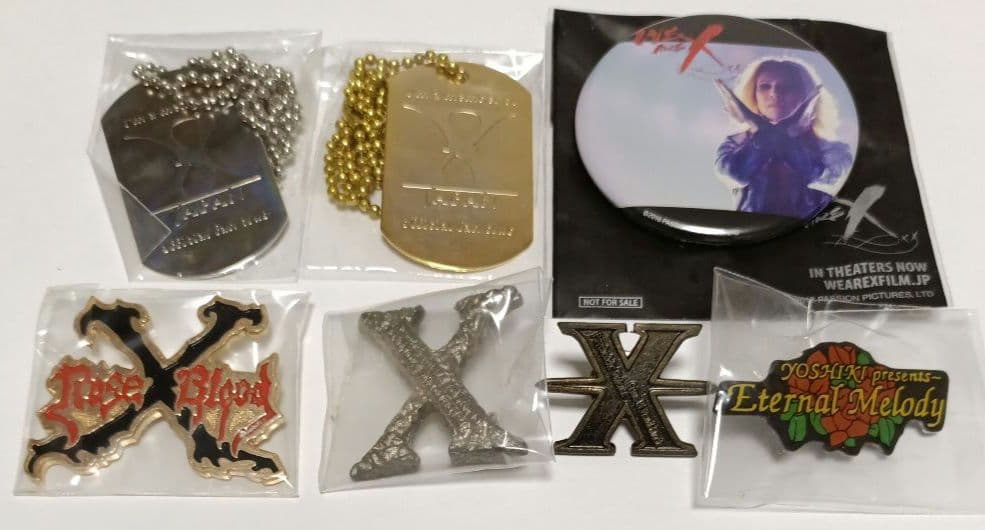 X JAPAN　グッズまとめ売り