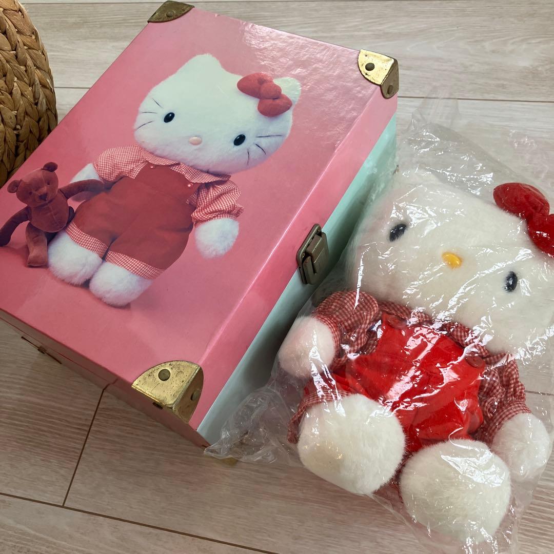 非売品 ハローキティ ぬいぐるみ 箱入り レア レトロ 希少 ドール