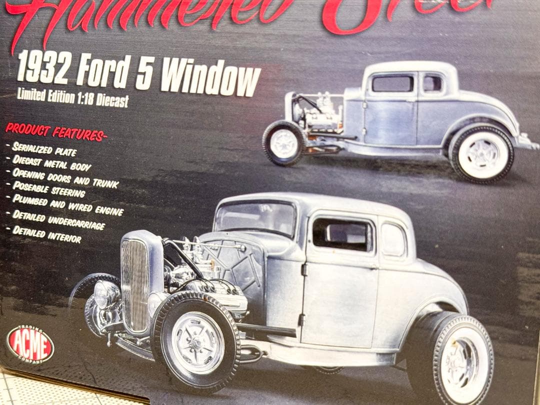 ☆ 32 FORD 5 WINDOW STEEL ☆ACME GMP☆ 1/18 - メルカリ