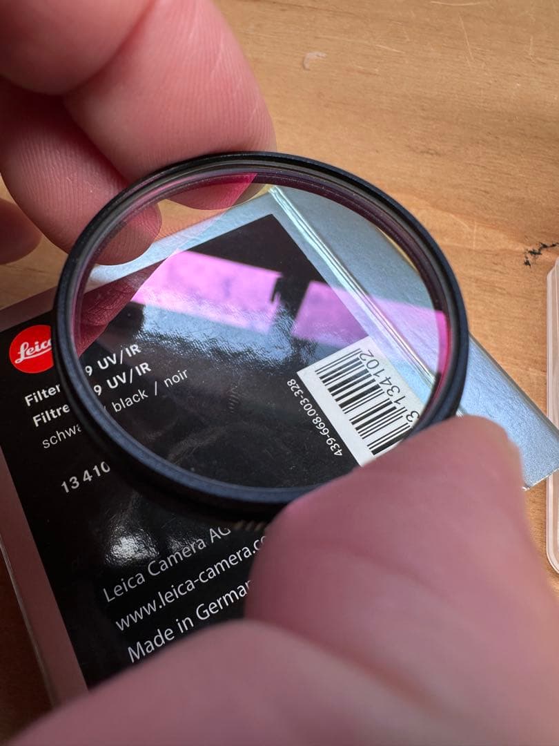 Leica E39 UV/IR フィルター 13410 - メルカリ