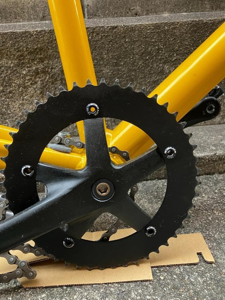 希少・欧州ブランド】Alta クロモリ ピストフレーム(105ブレーキ付