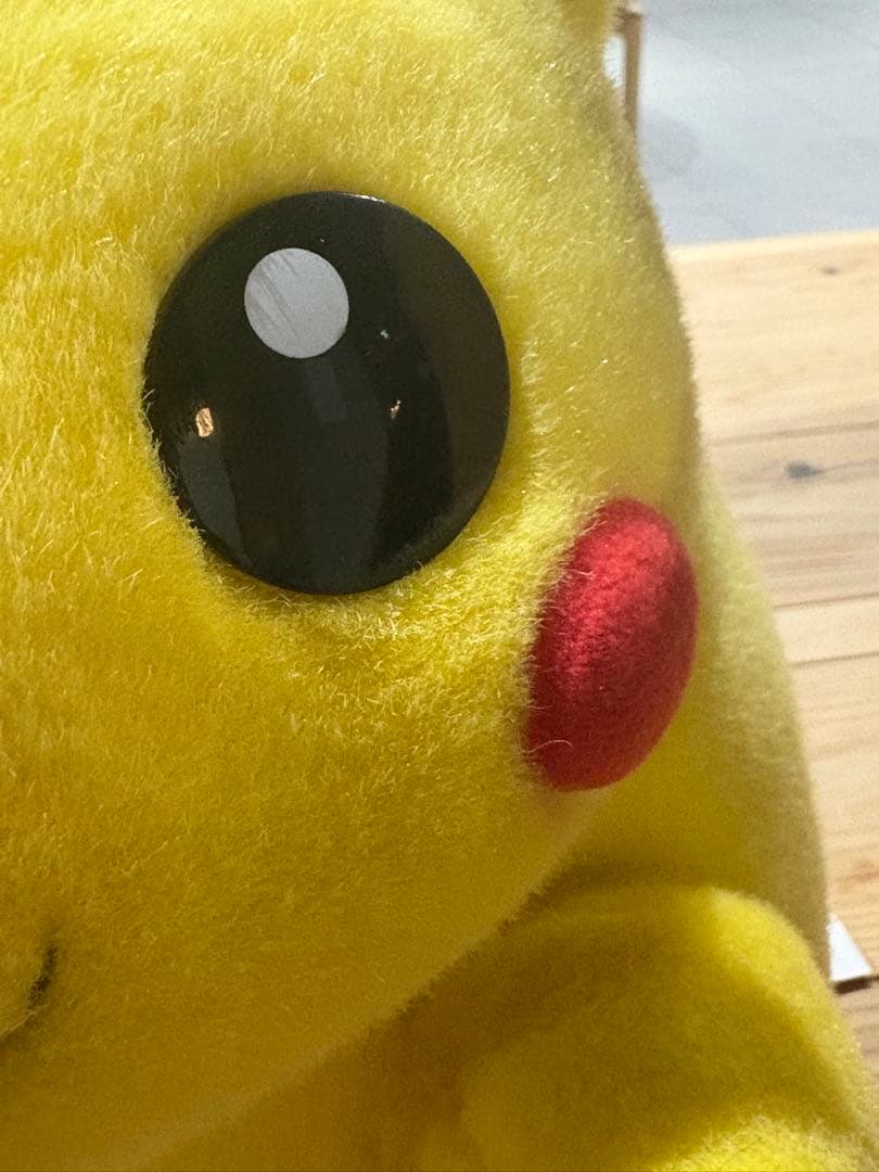 極美品TOMY 初期 ピカチュウ ぬいぐるみ 等身大 ポケモン 初代 1／1