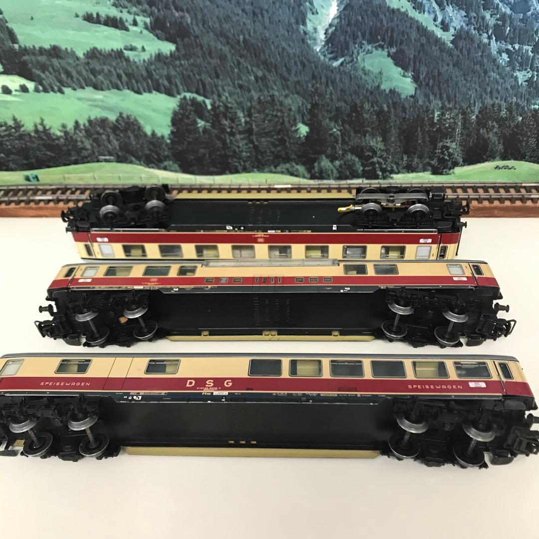 メルクリン　HO TEE 客車 3両 4087 4090 4089 元箱付き