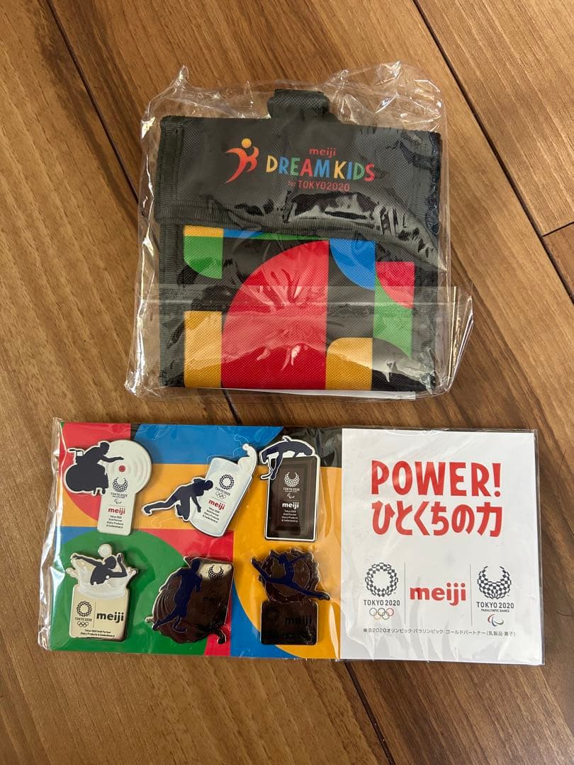 明治（meiji）の東京オリンピック・パラリンピックキャンペーンノベルティグッズ