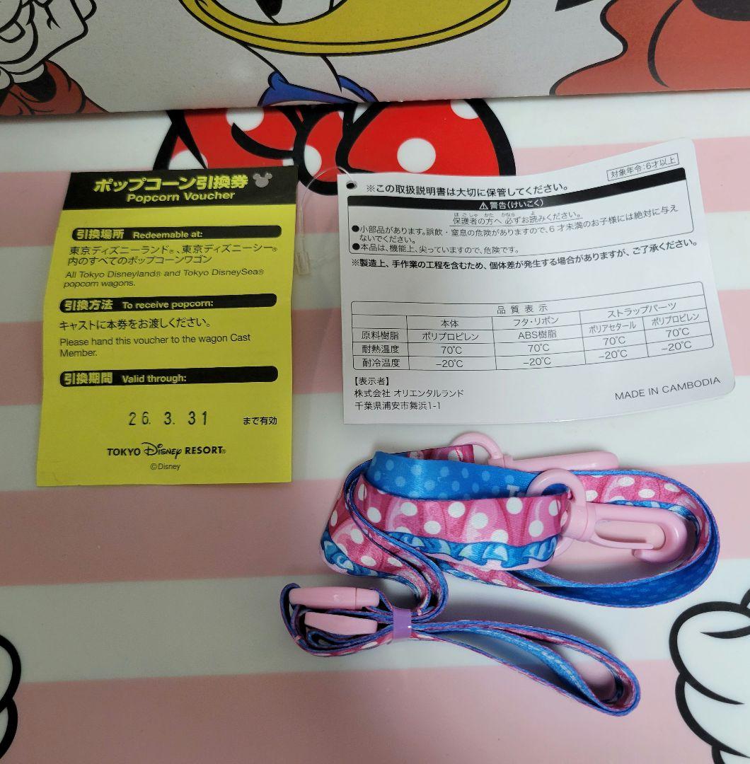 ミニー　 ポップコーンバケット　ファンダーランド　パルパルーザ　ミニパル