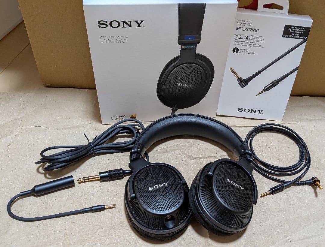 SONY MDR-MV1 + MUC-S12NB1 - メルカリ