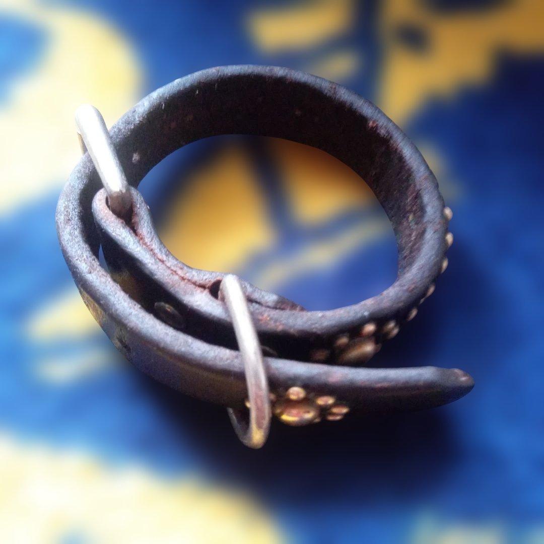 HTC ブレスレット ナロー ターコイズ ダークブラウン 0.75インチ ボロ