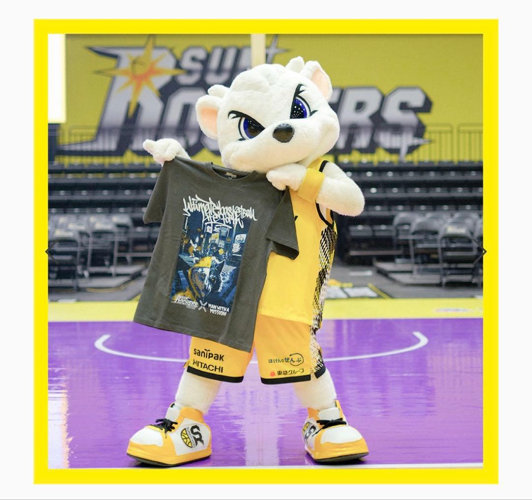 マンウィズ　サンロッカーズコラボTシャツ　Lサイズ