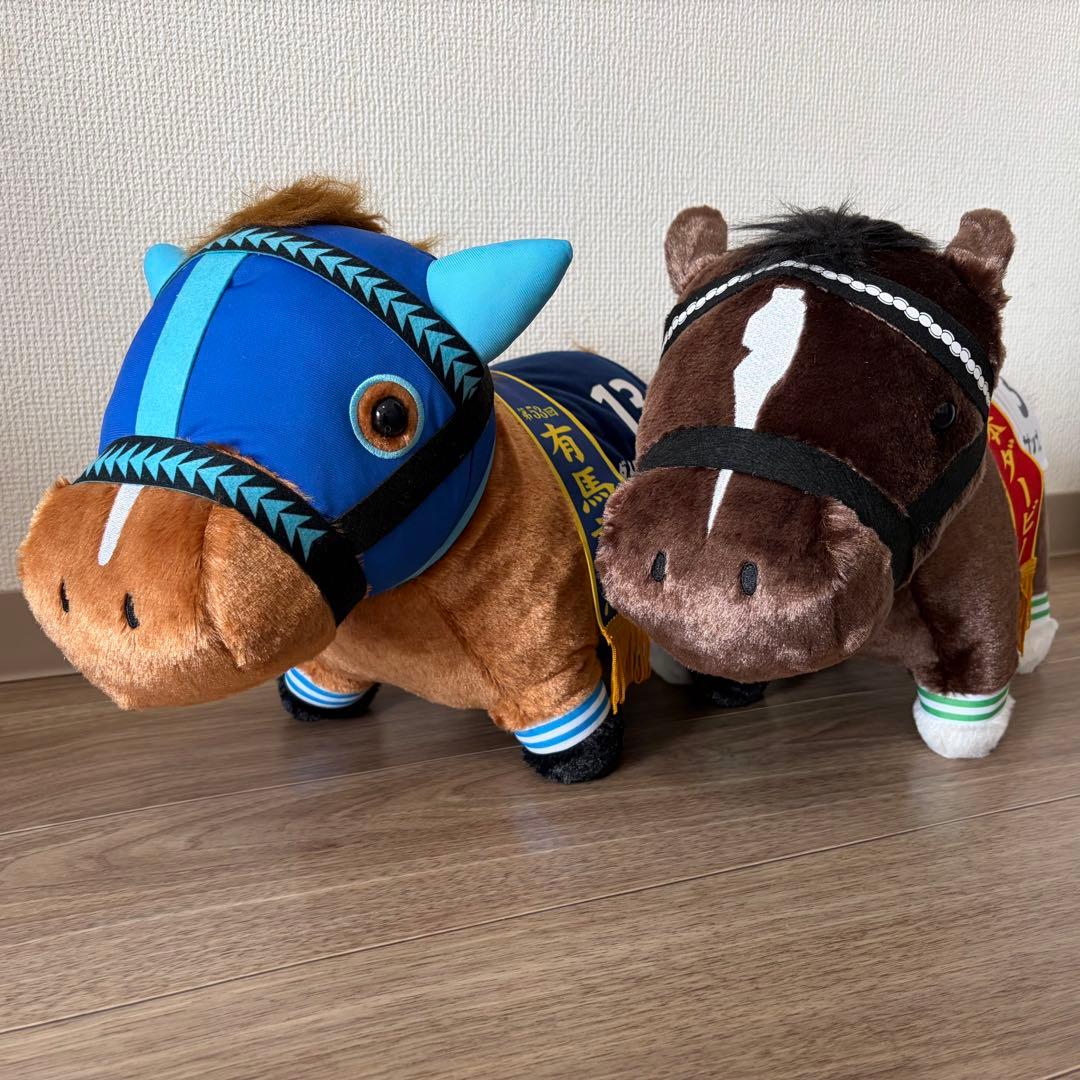 サラブレッドコレクション ふわふわBIG ダイワスカーレット＆ウオッカ