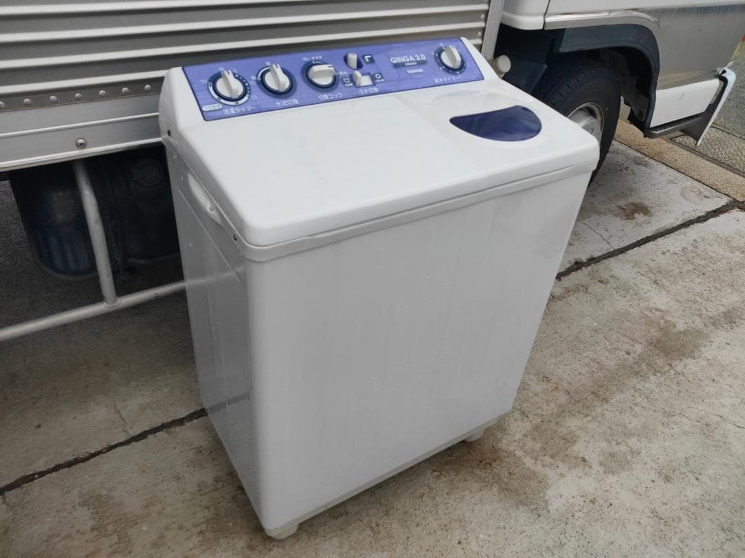 【送料無料】　東芝☆TOSHIBA☆二槽式洗濯機☆ VH-30S(H)☆3kg☆ 二層式洗濯機/TOSHIBA/東芝】 VH-30S(H) GINGA3.0 - メルカリ