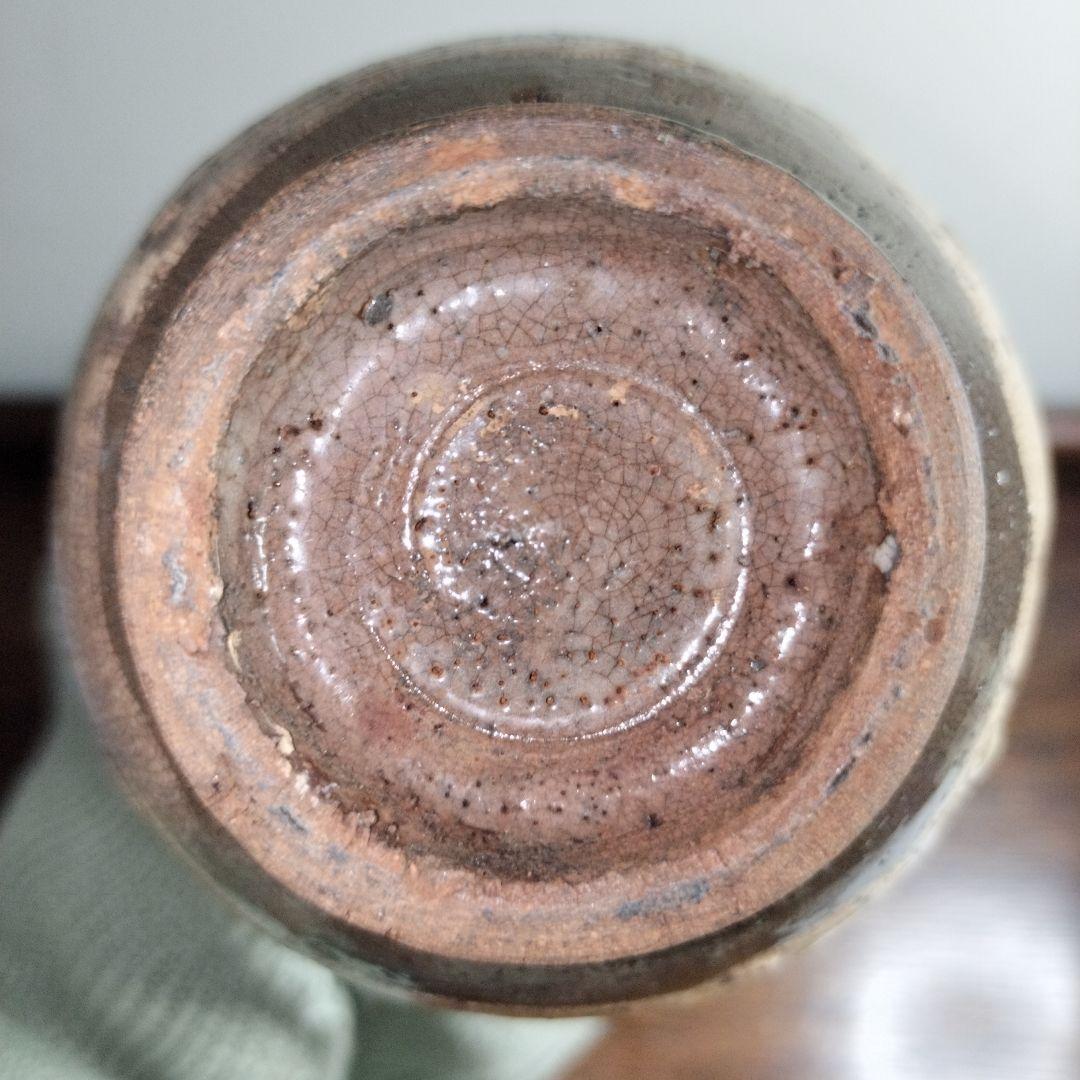 李朝 刷毛目鉄絵 徳利 酒器 口にカケあり - メルカリ