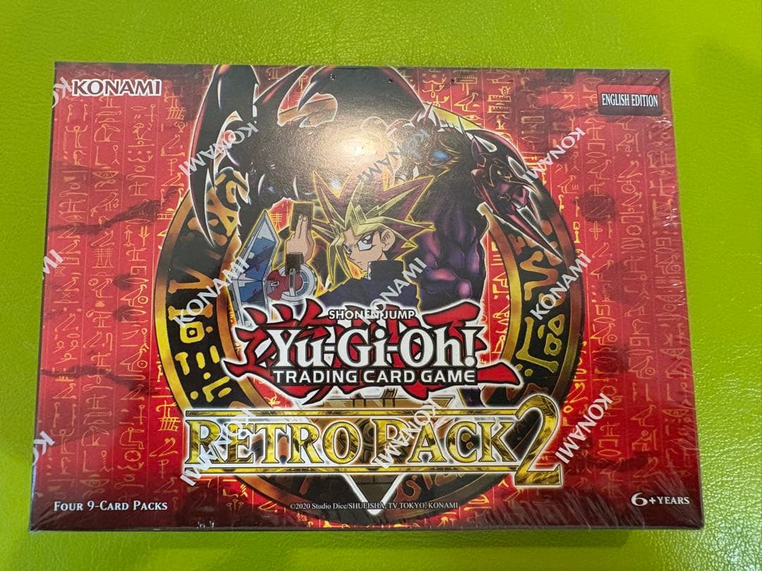 【早いもの勝ち】遊戯王RETRO PACK 1 & 2英語版 未開封BOX 2個