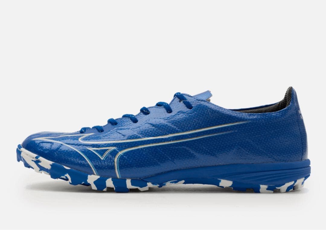 新品 27.5cm ミズノ アルファ プロ AS TF 青