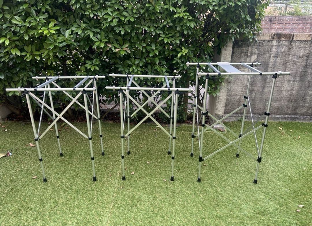 【スノーピーク】マルチスタンド・ブリッジバー付き(3セット) 東京)snow peak スノーピーク オリジナルマルチスタンド The Original