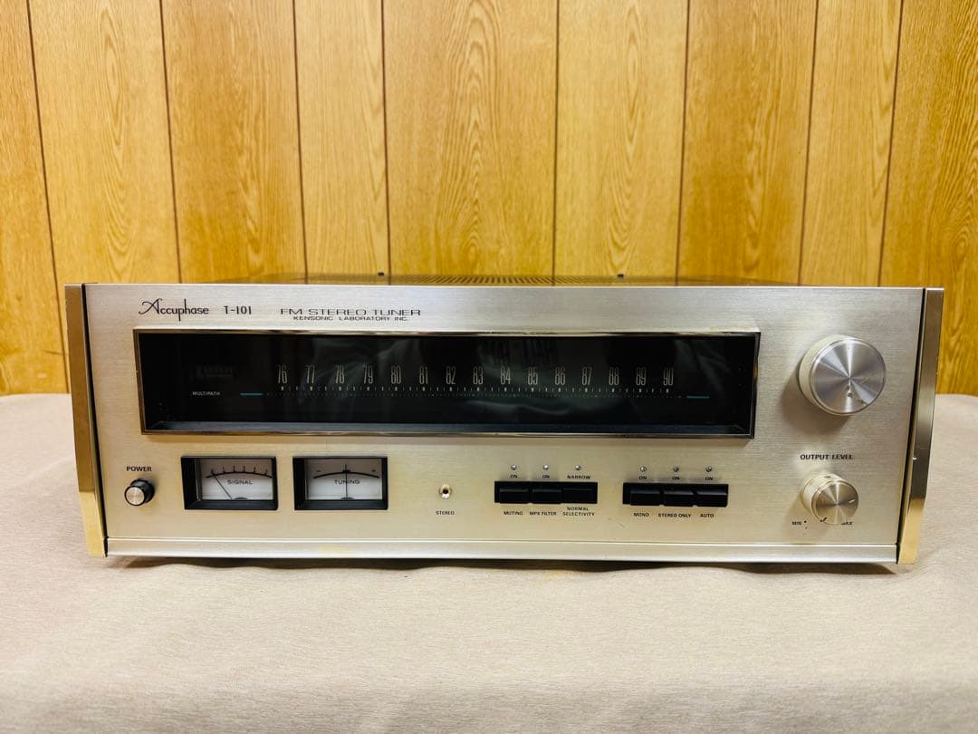 Accuphase アキュフェーズ T-101 FMステレオチューナー - メルカリ