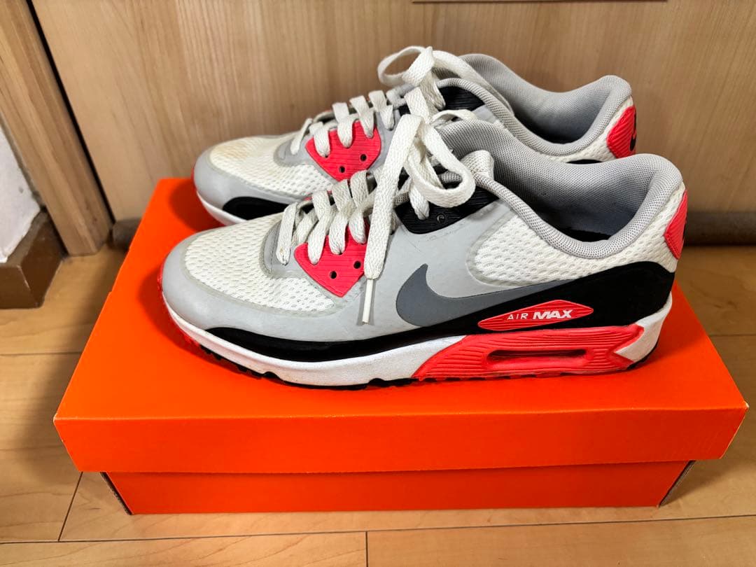 NIKE ナイキ AIR MAX 90 G（エアマックス90 ゴルフ） 箱付き 楽天市場】NIKE ナイキ ゴルフシューズ AIR MAX 90 G (エアマックス90