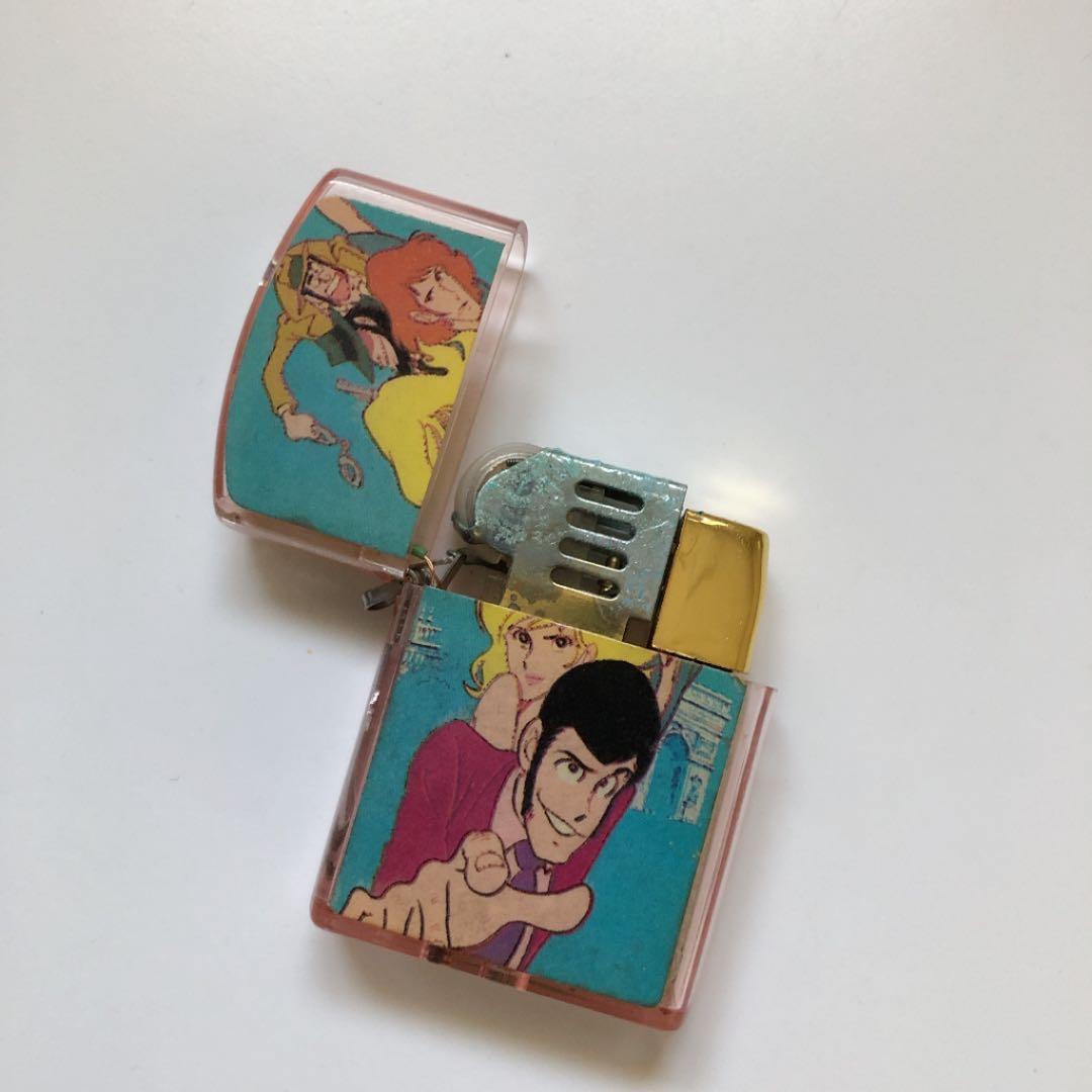 ルパン三世　ライター　アニメキャラクター　レトログッズ　レア　希少　【ジャンク】