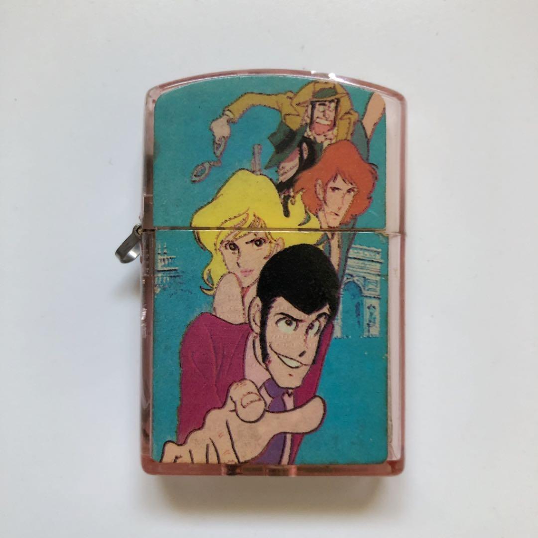 ルパン三世　ライター　アニメキャラクター　レトログッズ　レア　希少　【ジャンク】
