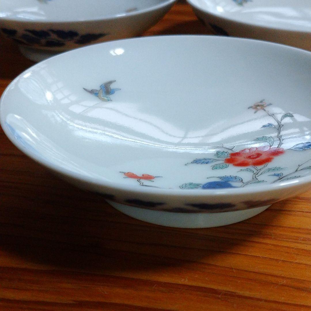 黒田領治鑑定 鍋島 草花文 小皿五客揃い - メルカリ