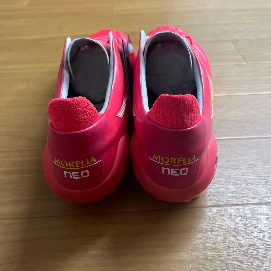 ミズノ モレリアネオ 4 JAPAN レッド×イエロー 28.5cm