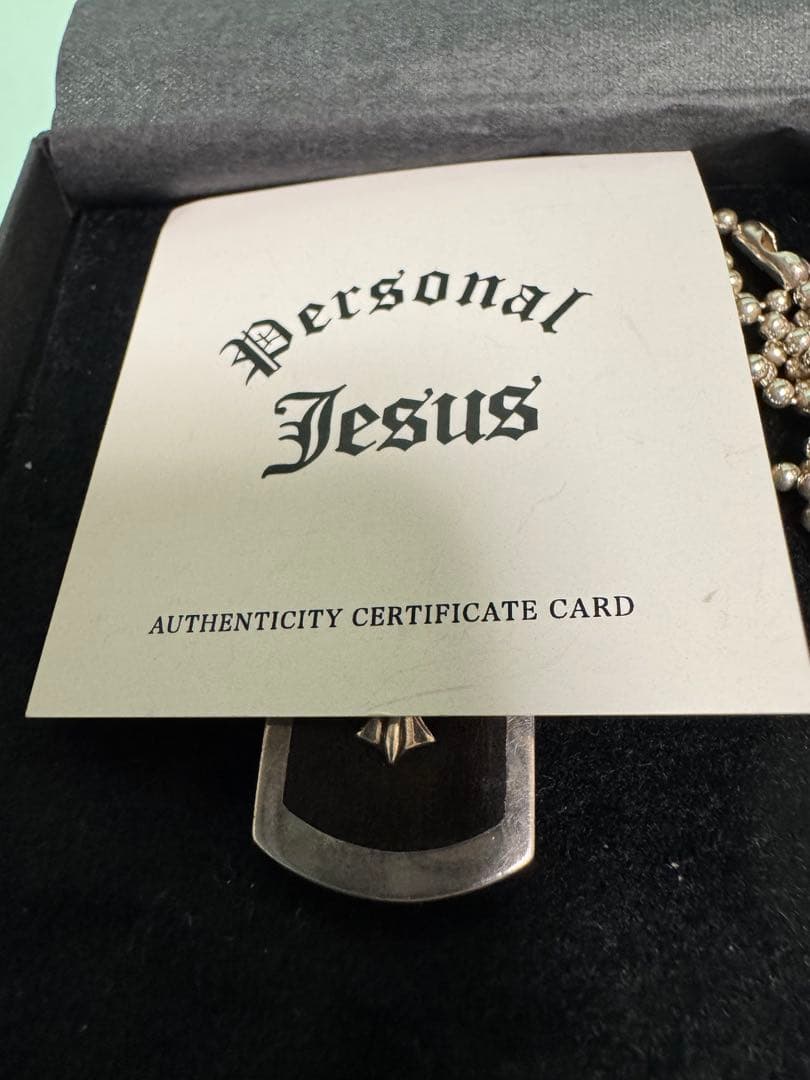 氷室京介　クロスドッグタグ Personal Jesus