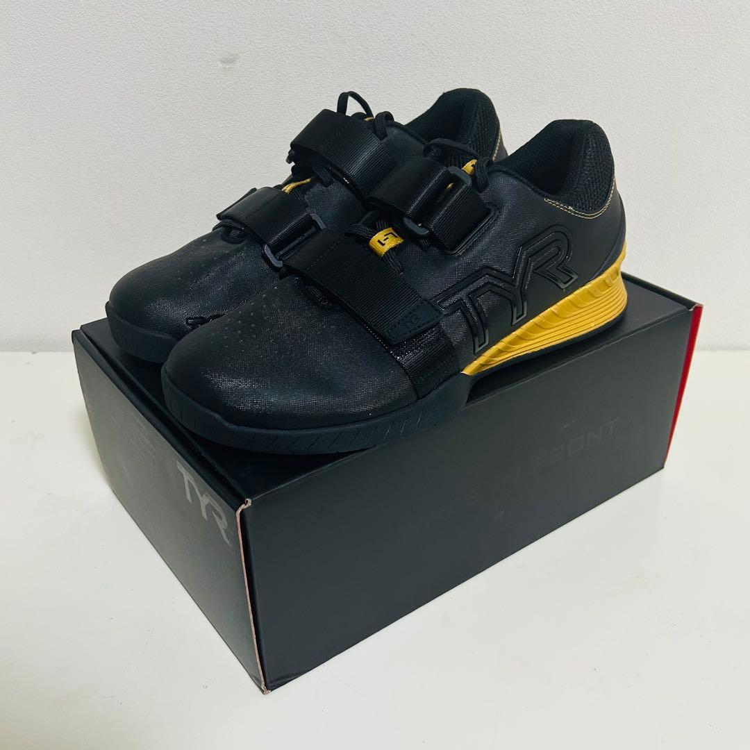 TYR（ティア）L-1リフター ブラック/ゴールド 限定色 TYR L-1 Lifter Black/Gold *Squat University Collaboration