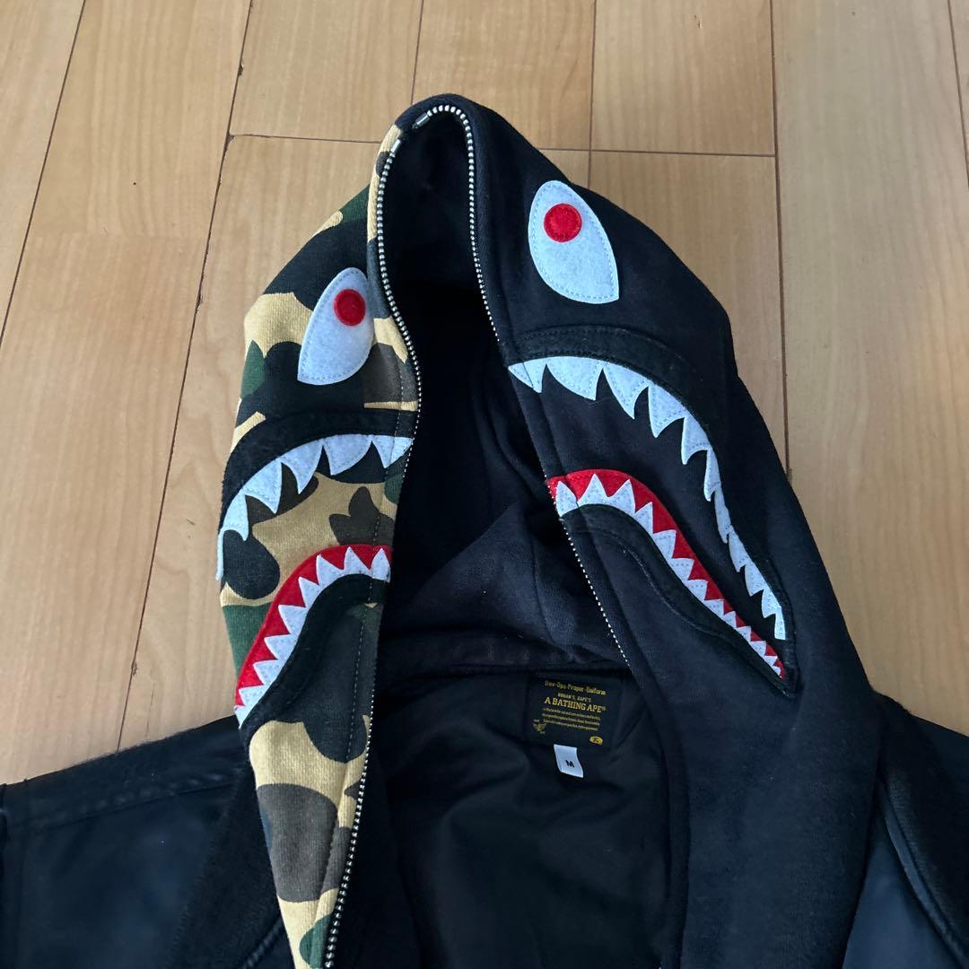 A BATHING APE カモフラージュパーカー M - メルカリ