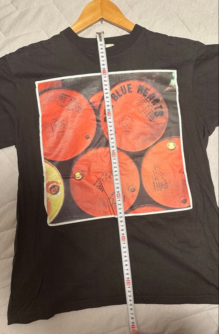 【当時もの】THE BLUE HEARTS ツアーTシャツ Lブルーハーツ