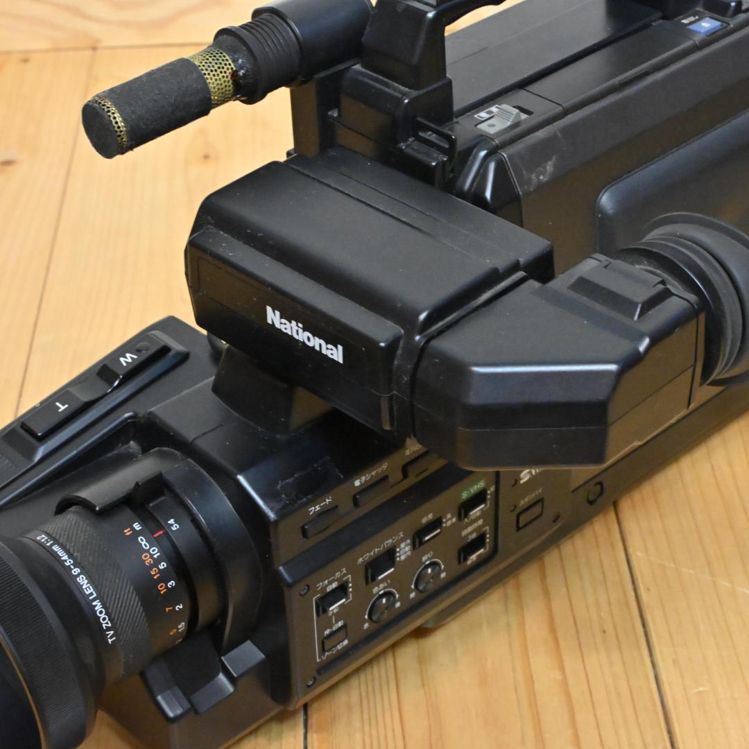ビデオカメラ】ナショナル HQ S-VHS AG-400・マックロードムービー