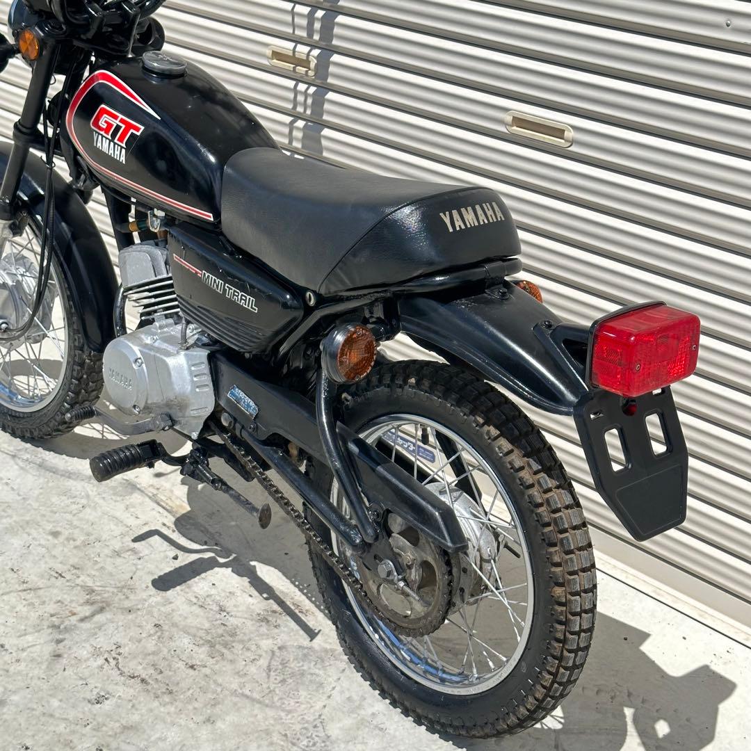 茨城 ヤマハ ミニトレ GT50 3M7 2スト 人気の黒 2スト 希少 レア