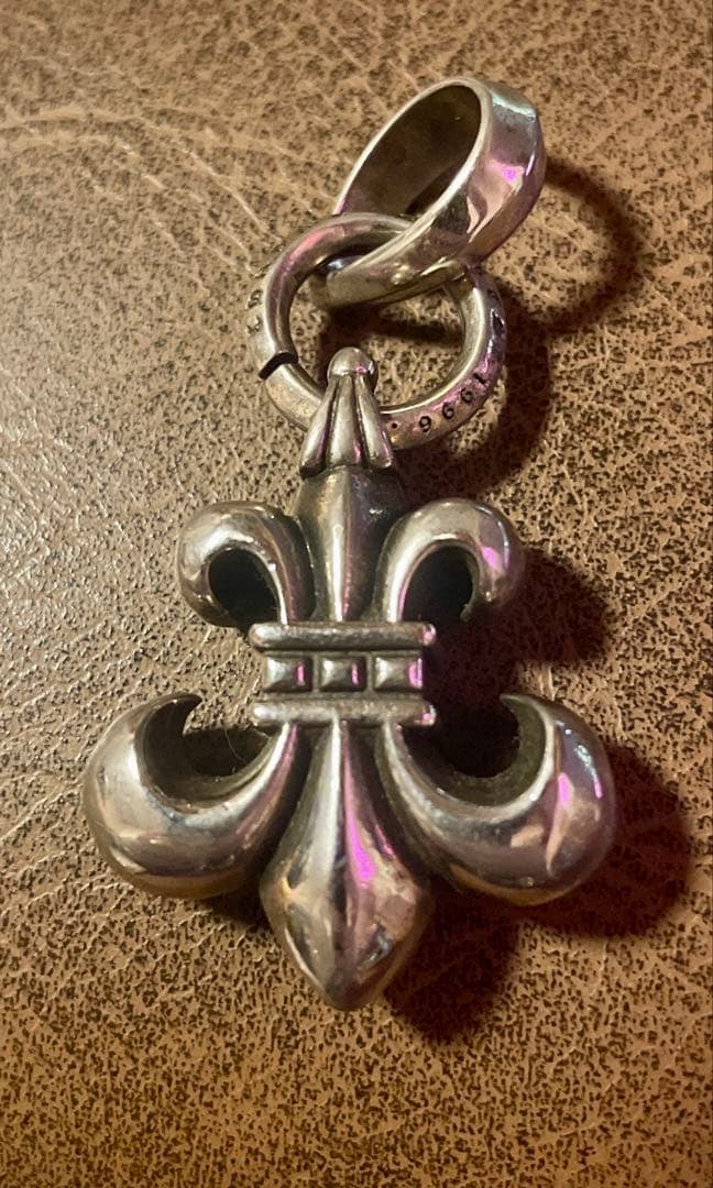 シルバー フルール・ド・リス ペンダント 925 21.9ｇ✨CH