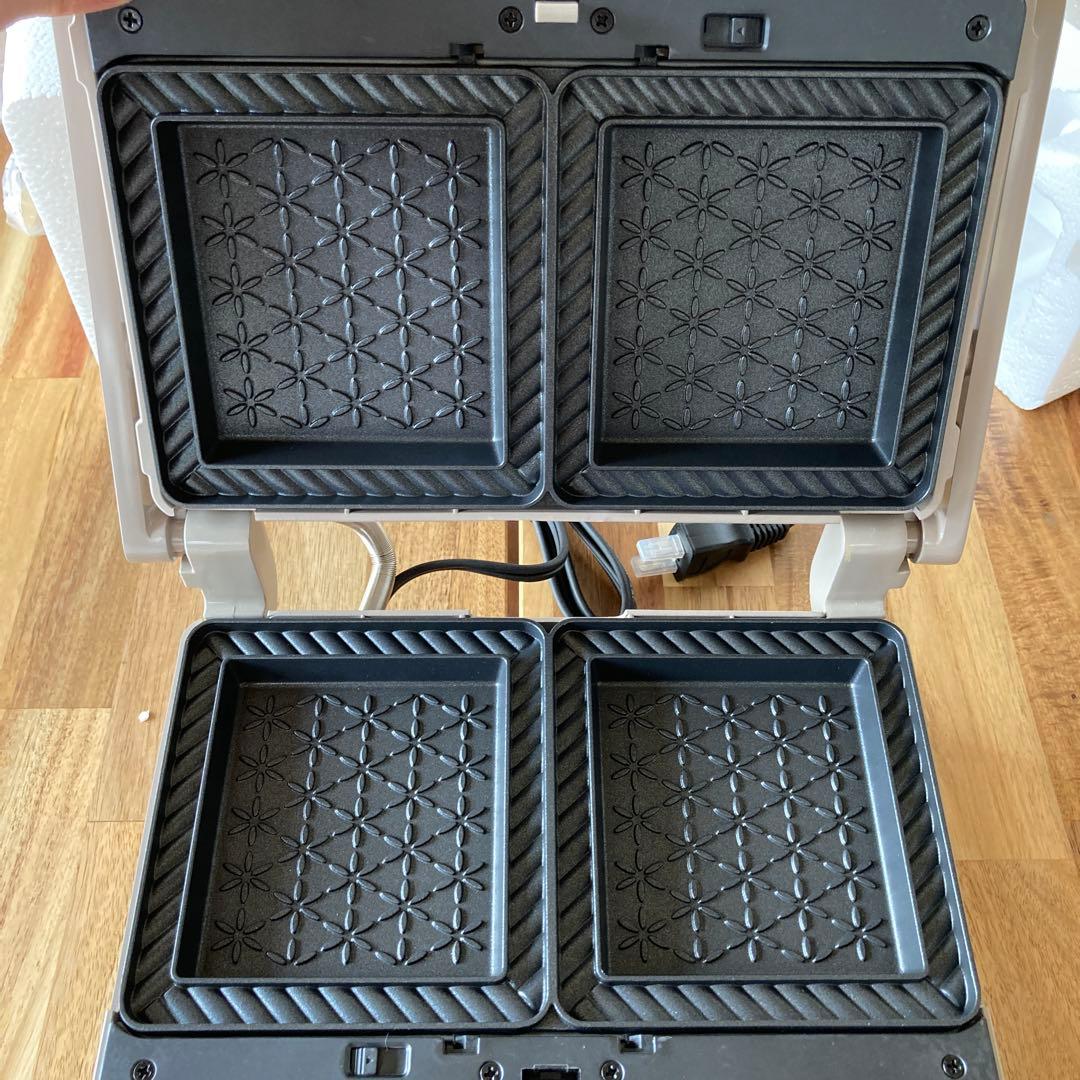 BRUNO ブルーノ グリルサンドメーカー ダブル グレージュ - メルカリ