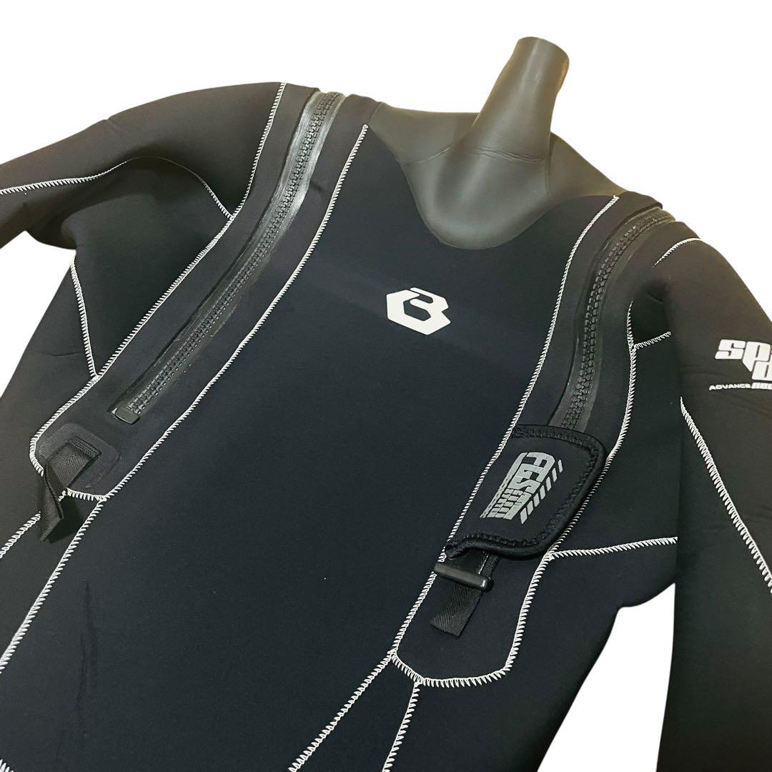 BEWET ドライスーツ スパイダー ビーウエット フルスーツ ブラック