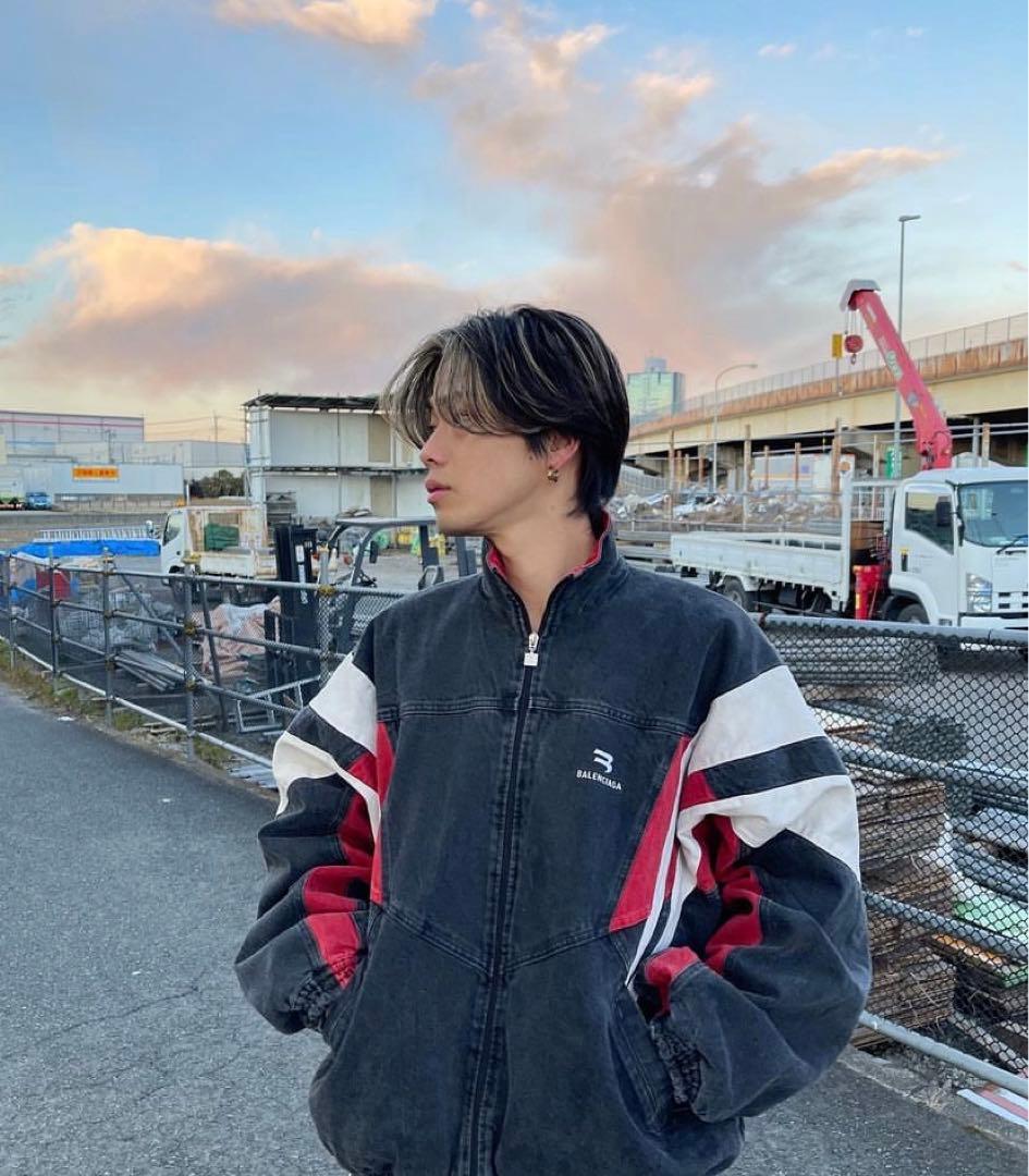 BALENCIAGA デニム トラックジャケット - メルカリ