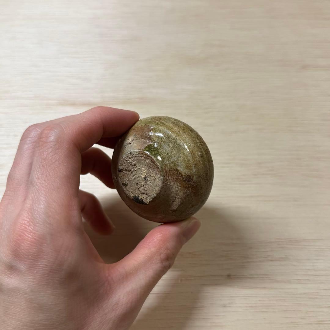 古瀬戸 灰釉 小壷 花器 室町時代 古信楽 古常滑 美濃 山茶碗 古美術