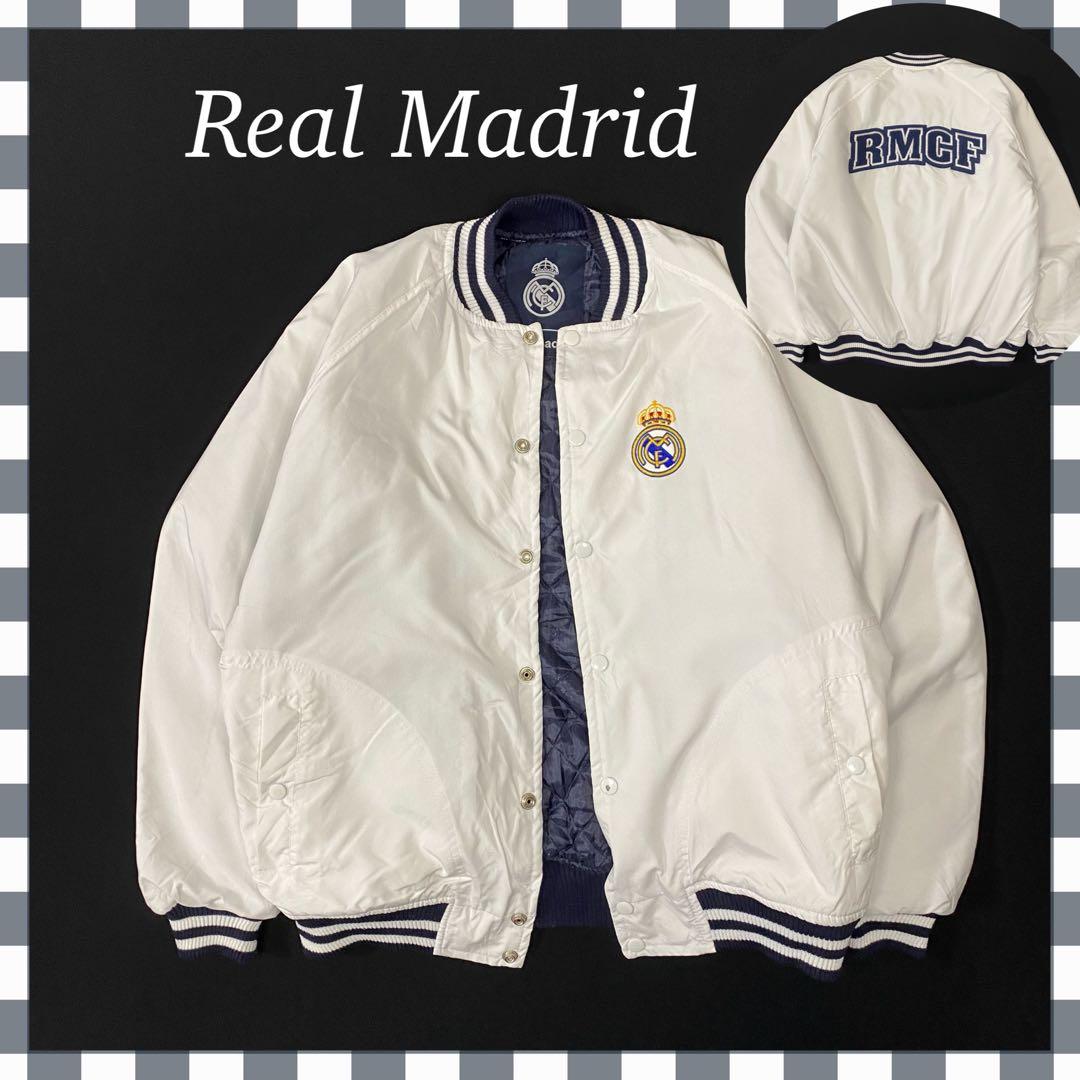 Real Madrid レアルマドリード 刺繍 スタジャン ボンバージャケット