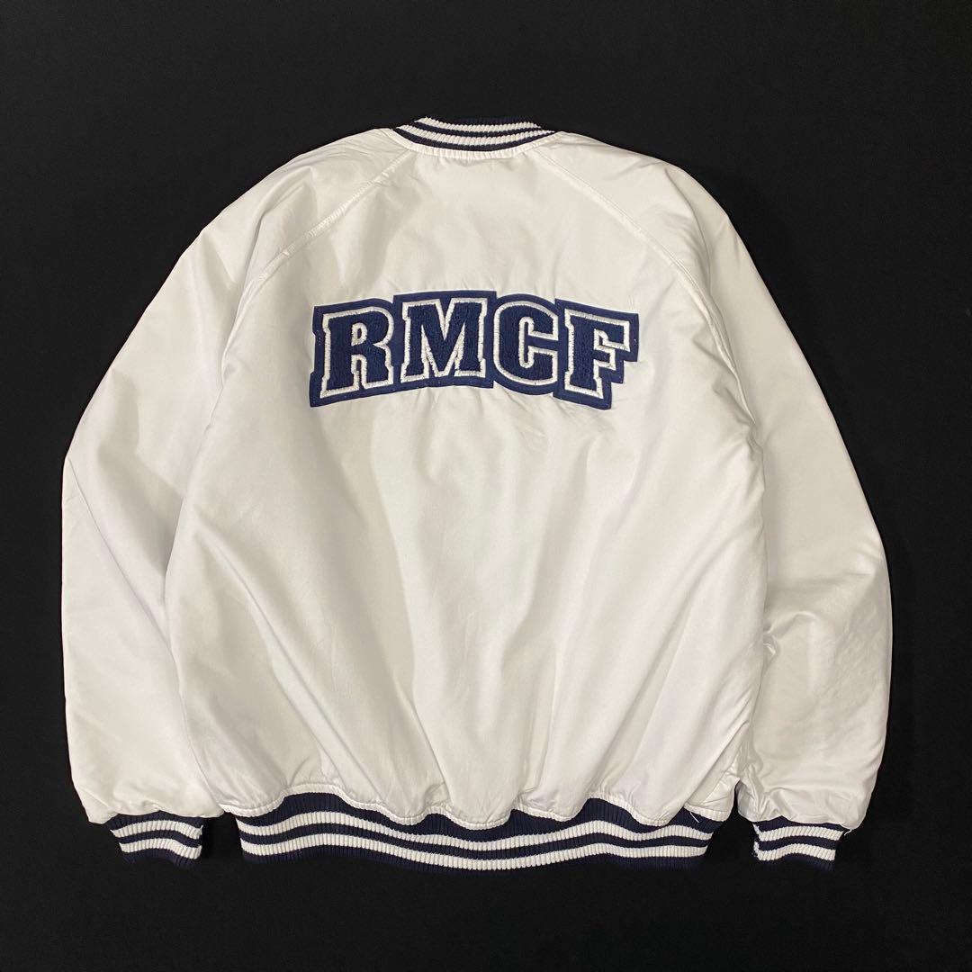 Real Madrid レアルマドリード 刺繍 スタジャン ボンバージャケット