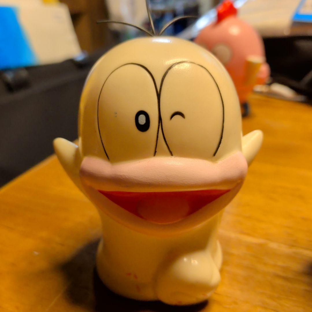 ソフビドラえもん、パーマン、ドラえもん他4体キャラクター貯金箱