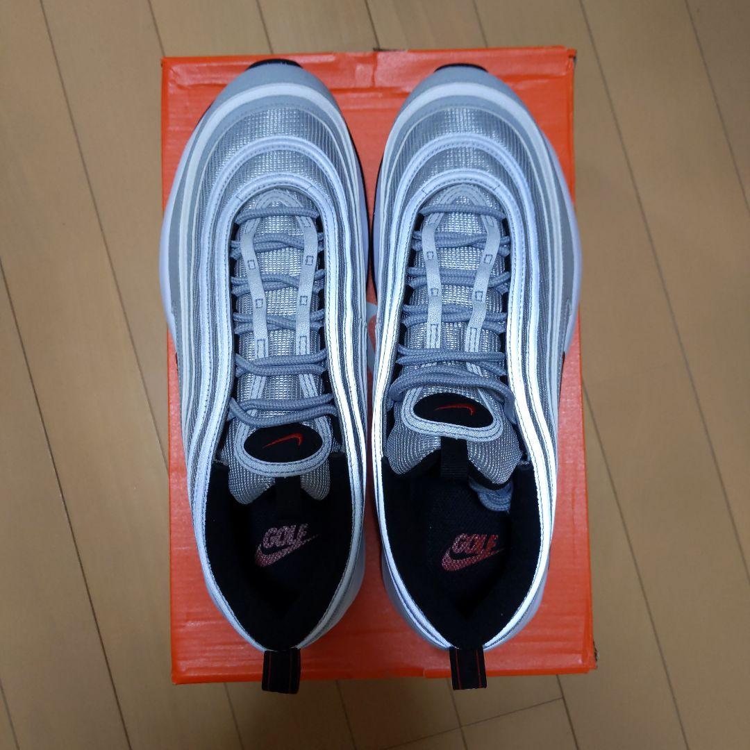 値下げ【超レア】ナイキNIKE エアマックス97Golf/シルバー 27.5cm