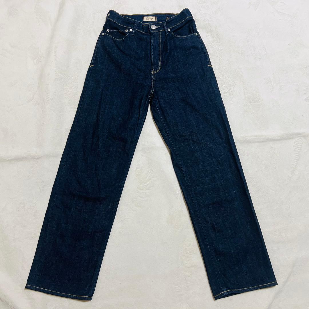 【極美品】YANUK LEA ボーイズストレート 57111230 W26 楽天市場】YANUK ヤヌーク LEA ボーイズストレート ワンウォッシュ