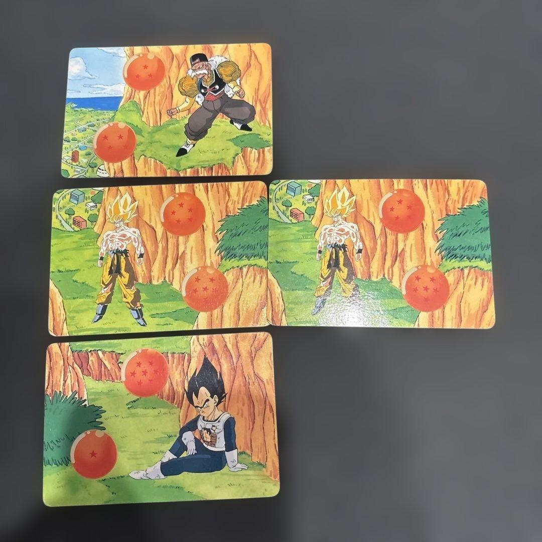 【希少品】ドラゴンボール　グミメイト玩具、カードセット1993年