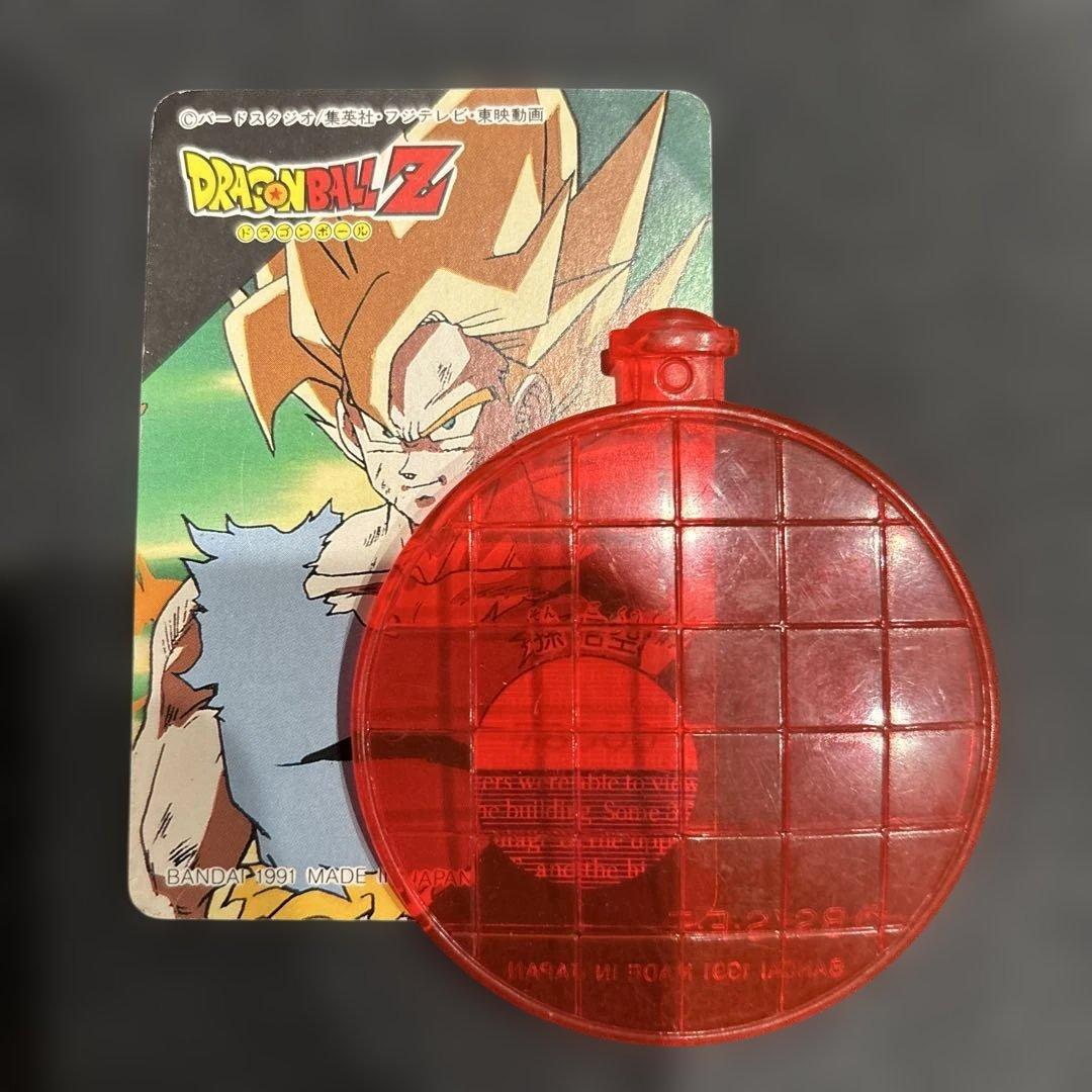 【希少品】ドラゴンボール　グミメイト玩具、カードセット1993年