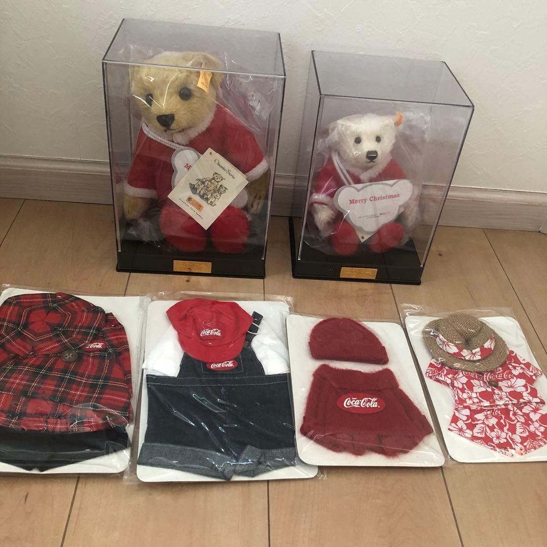 シュタイフ コカコーラ　コラボベア 抽選当選品　限定500体　2体セット