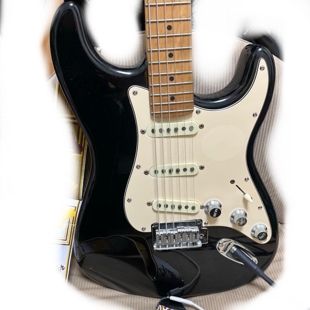 Squier ストラトキャスター　簡易メンテナンス済