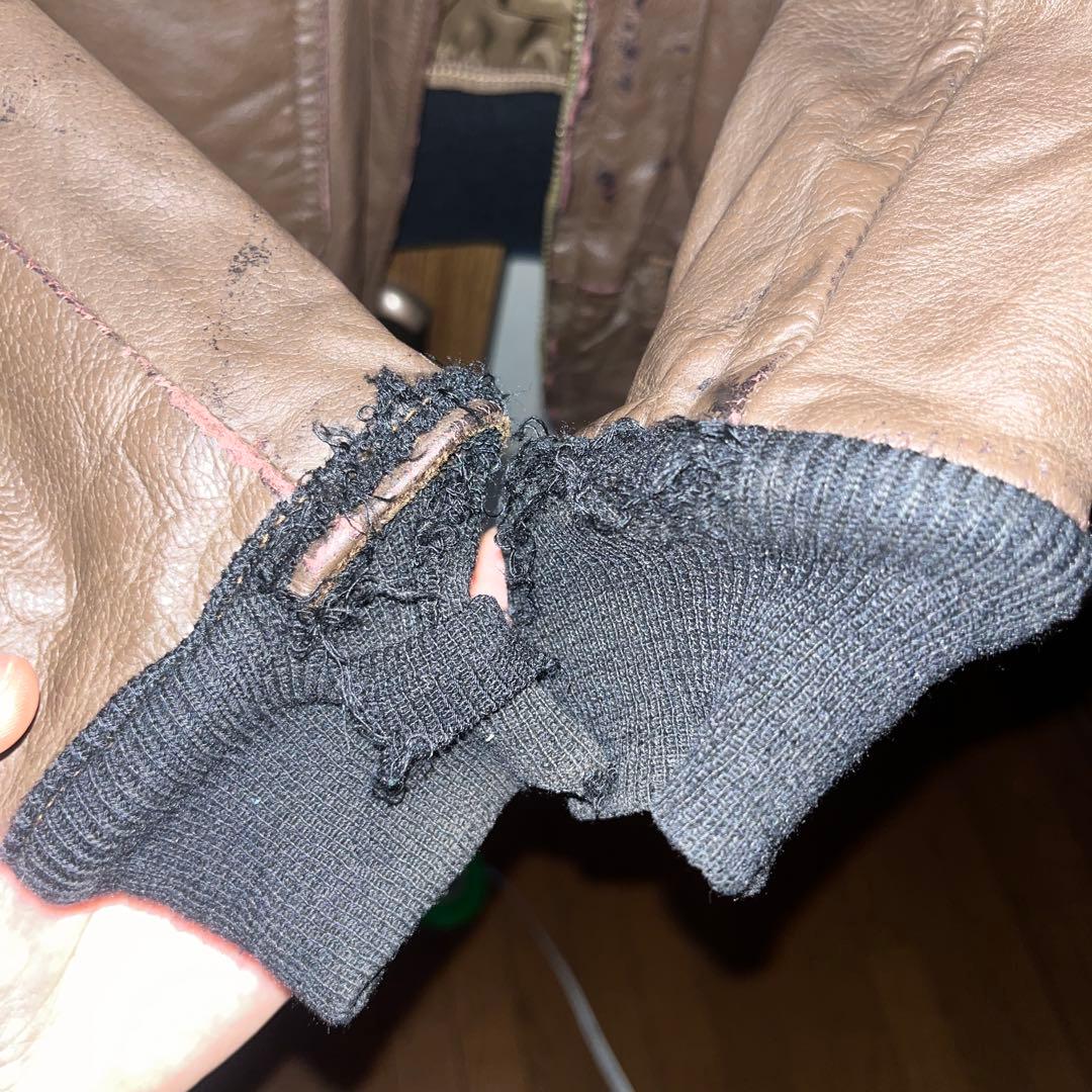 70s 米軍 U.S.NAVY G1 フライトジャケット実物USA製