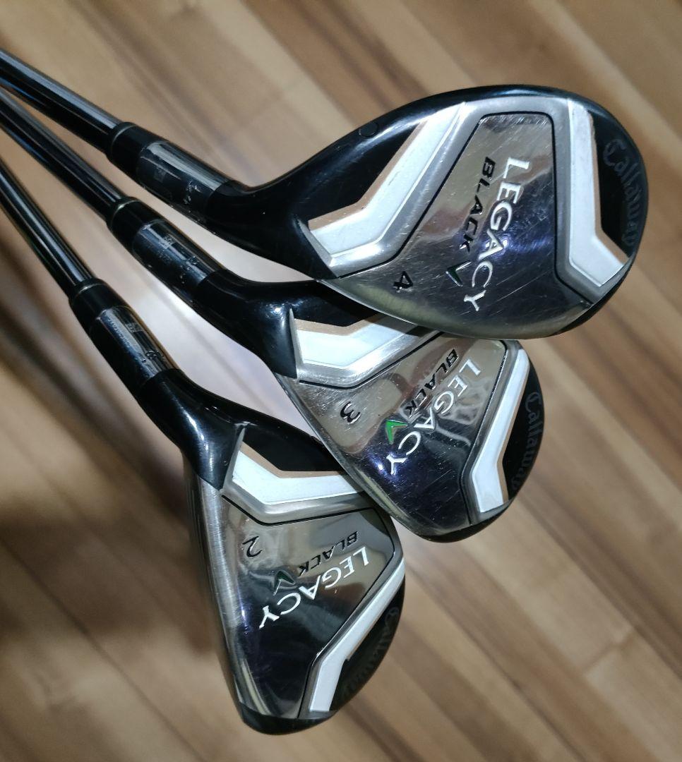 LEGACY BLACK ユーティリティ 3本セット Amazon | Callaway(キャロウェイ) NEW LEGACY BLACK ユーティリティ