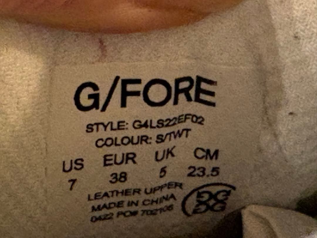 G/FORE ジーフォア　ゴルフシューズ　レディース　23.5cm