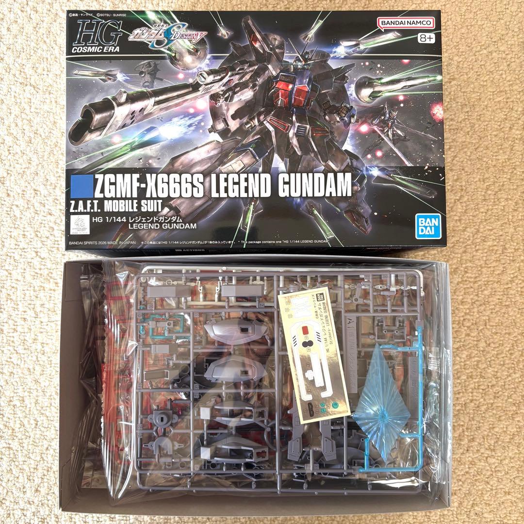 HG レジェンドガンダム & ズゴック(SEED FREEDOM Ver.) - メルカリ