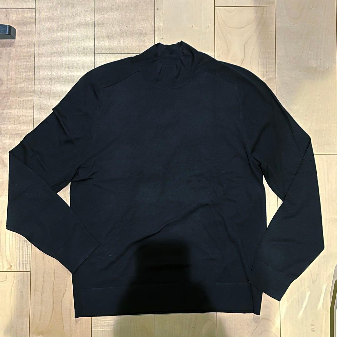 ほぼ未使用】Theory (セオリー) メリノウール モックネック ニット