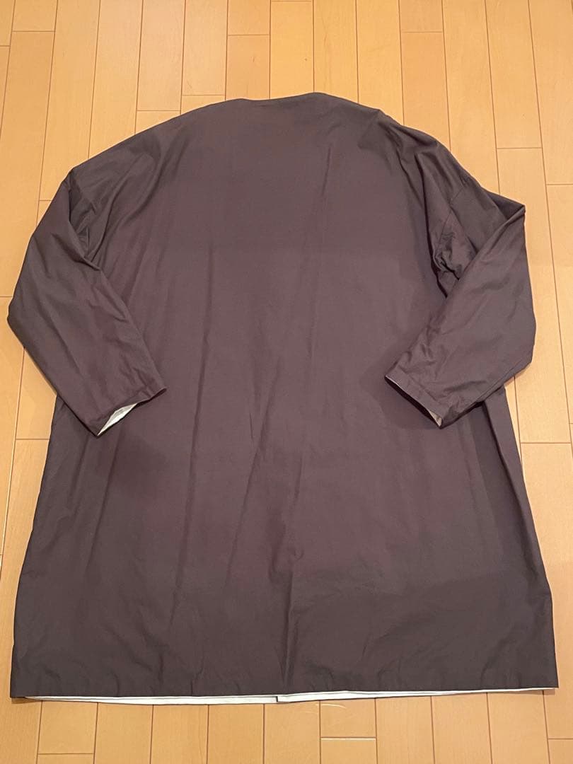 EEL ironar ノーカラーサクラコート サイズ2 スミクロ